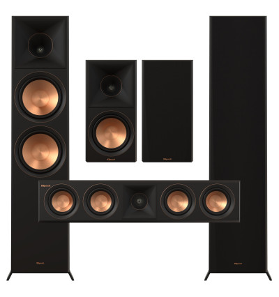 Zestaw kolumn do kina domowego 5.0 - Klipsch RP-8000F II + RP-600M II + RP-404C II