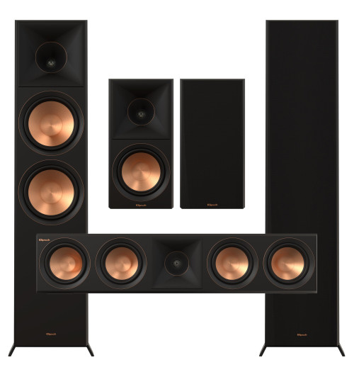 Zestaw kolumn do kina domowego 5.0 - Klipsch RP-8000F II + RP-600M II + RP-504C II