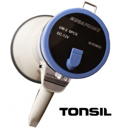 Tonsil TE 23/20M - Megafon z syreną USB AUX MP3