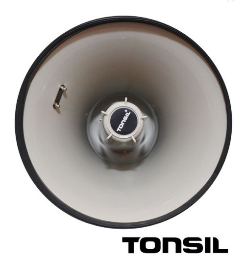 Tonsil TE 23/20M - Megafon z syreną USB AUX MP3