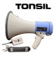 Tonsil TE 23/20M - Megafon z syreną USB AUX MP3