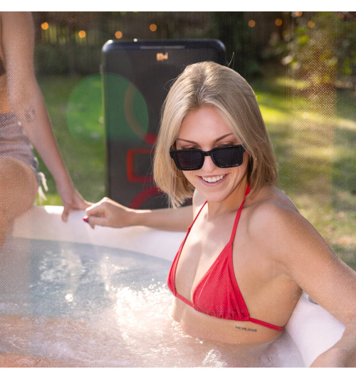 Klipsch New York Music City - Przenośny bezprzewodowy aktywny głośnik imprezowy z Bluetooth 5.2 i podświetleniem RGB