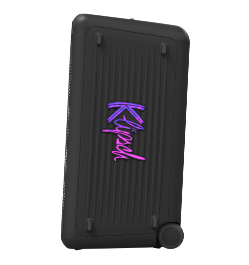 Klipsch Miami Music City - Przenośny bezprzewodowy aktywny głośnik imprezowy z Bluetooth 5.2 i podświetleniem RGB