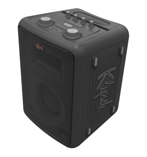 Klipsch Vegas Music City - Przenośny bezprzewodowy aktywny głośnik imprezowy z Bluetooth 5.2 i podświetleniem RGB