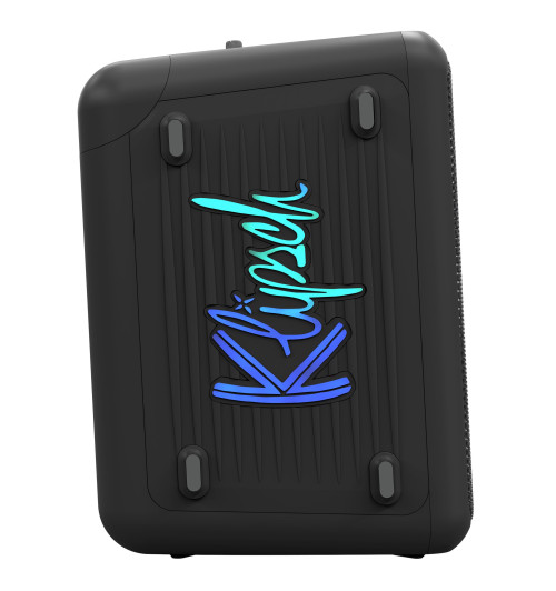 Klipsch Vegas Music City - Przenośny bezprzewodowy aktywny głośnik imprezowy z Bluetooth 5.2 i podświetleniem RGB