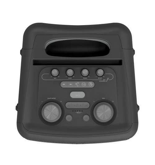 Klipsch Vegas Music City - Przenośny bezprzewodowy aktywny głośnik imprezowy z Bluetooth 5.2 i podświetleniem RGB