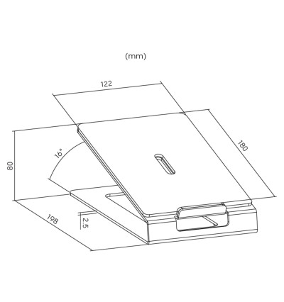 Taga Harmony TSS-20D - Podstawki biurkowe do kolumn głośnikowych (para)