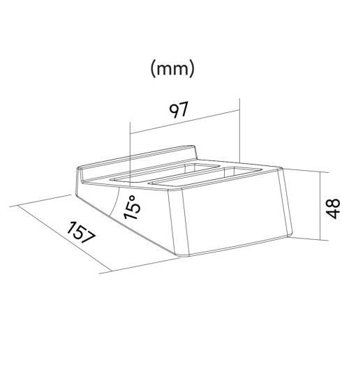 Taga Harmony TSS-10D - Podstawki biurkowe do kolumn głośnikowych (para)