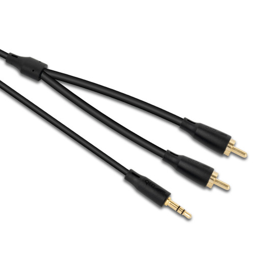 QED Connect Jack to Phono - Kabel interkonekt analogowy stereo 3,5mm Jack do 2x RCA