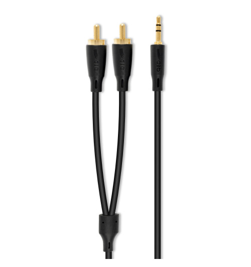 QED Connect Jack to Phono - Kabel interkonekt analogowy stereo 3,5mm Jack do 2x RCA