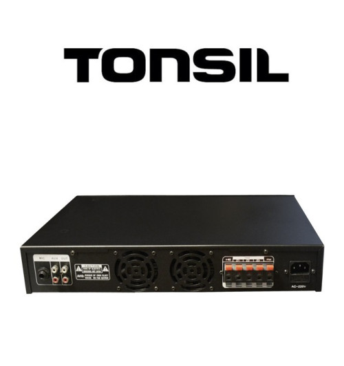 Tonsil WL-240U - Wzmacniacz miksujący 3-strefowy 240W MP3 /USB /Bluetooth /FM