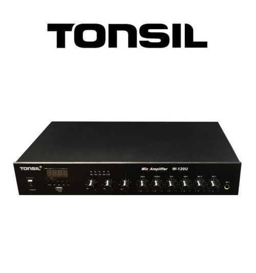 Tonsil WL-5360U - Wzmacniacz miksujący 5-strefowy 360W MP3 /USB /Bluetooth