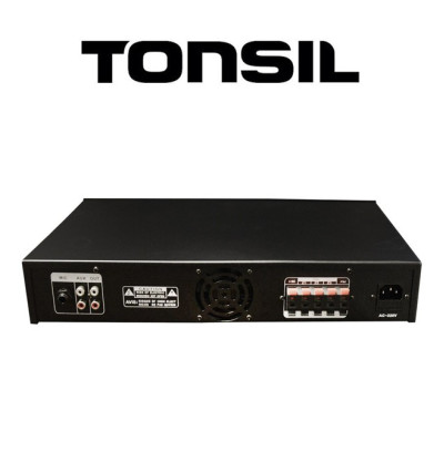 Tonsil WL-5360U - Wzmacniacz miksujący 5-strefowy 360W MP3 /USB /Bluetooth