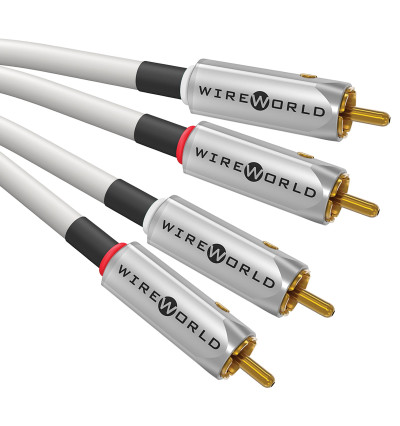WireWorld Solstice 10 (SOI) - Kabel interkonekt stereo audio 2x RCA - 2x RCA