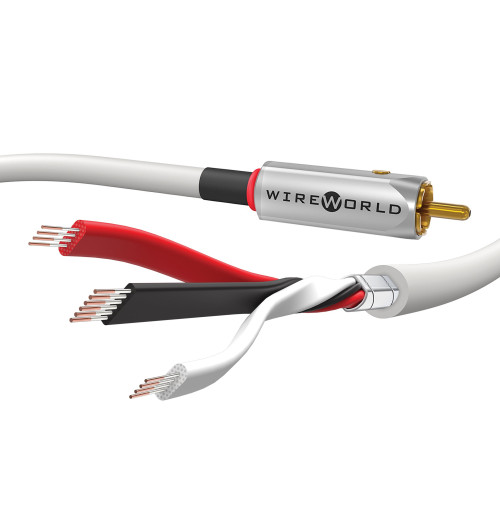 WireWorld Solstice 10 (SOI) - Kabel interkonekt stereo audio 2x RCA - 2x RCA