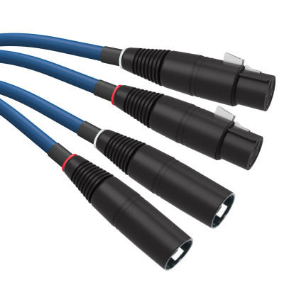 WireWorld Oasis 10 (OBI) - Zbalansowany kabel interkonekt audio 2x XLR - 2x XLR