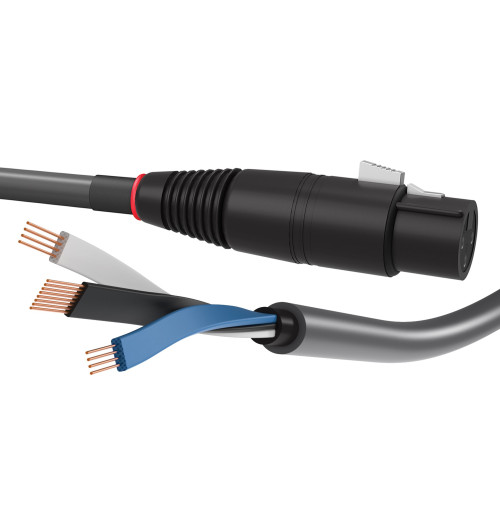 WireWorld Equinox 10 (QBI) - Zbalansowany kabel interkonekt audio 2x XLR - 2x XLR