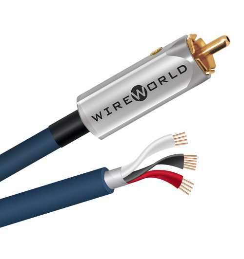 WireWorld Luna 10 (LSM) - Kabel subwooferowy mono RCA - RCA