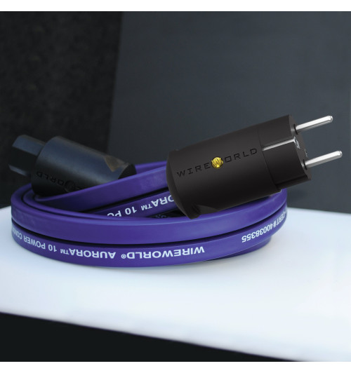 WireWorld Aurora 10 (AUP) - Kabel zasilający Schuko - IEC