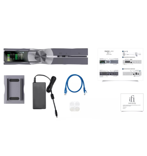 iFi Audio SilentPower OMNI LAN - Przełącznik sieciowy (Switch) izolowany optycznie