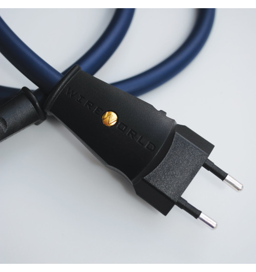 WireWorld Stratus 10 Shielded Mini (MSP-S) - Kabel zasilający Schuko - IEC C7