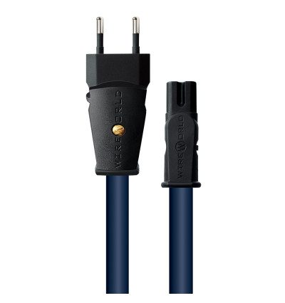 WireWorld Stratus 10 Shielded Mini (MSP-S) - Kabel zasilający Schuko - IEC C7