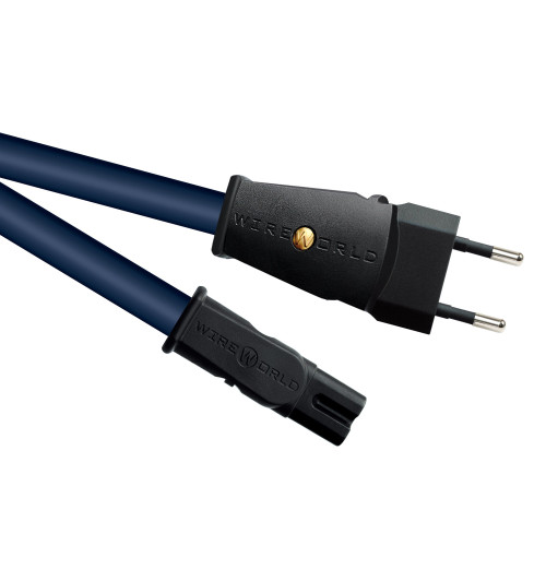 WireWorld Stratus 10 Shielded Mini (MSP-S) - Kabel zasilający Schuko - IEC C7