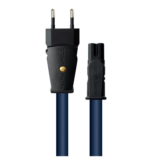 WireWorld Stratus 10 Shielded Mini (MSP-S) - Kabel zasilający Schuko - IEC C7