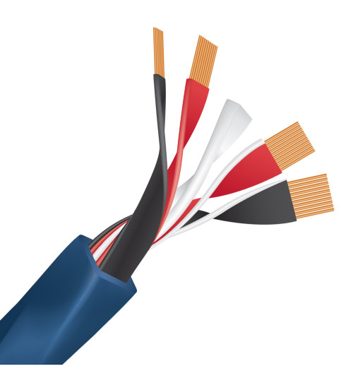 WireWorld Oasis 10 (OAS) - Komplet konfekcjonowanych kabli głośnikowych