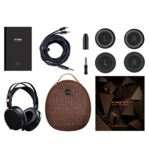 FiiO FT7 - Słuchawki wokółuszne planarne otwarte Hi-Fi