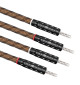 WireWorld Eclipse 10 Biwire Jumpers Banana - Audiofilskie zworki do kolumn głośnikowych komplet 4 x 15cm
