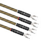 WireWorld Gold Eclipse 10 Biwire Jumpers Spade - Audiofilskie zworki do kolumn głośnikowych komplet 4 x 15cm