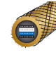 WireWorld Gold Eclipse 10 Biwire Jumpers Spade - Audiofilskie zworki do kolumn głośnikowych komplet 4 x 15cm