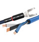 WireWorld Oasis 10 Biwire Jumpers Spade - Audiofilskie zworki do kolumn głośnikowych komplet 4 x 15cm