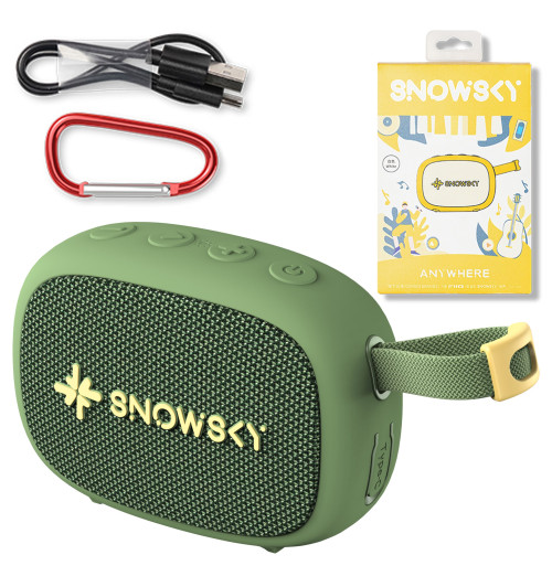FiiO Snowsky Anywhere - Przenośny głośnik bezprzewodowy Bluetooth 5.4 wodoodporny IPX6