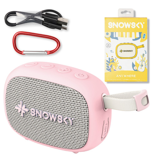 FiiO Snowsky Anywhere - Przenośny głośnik bezprzewodowy Bluetooth 5.4 wodoodporny IPX6