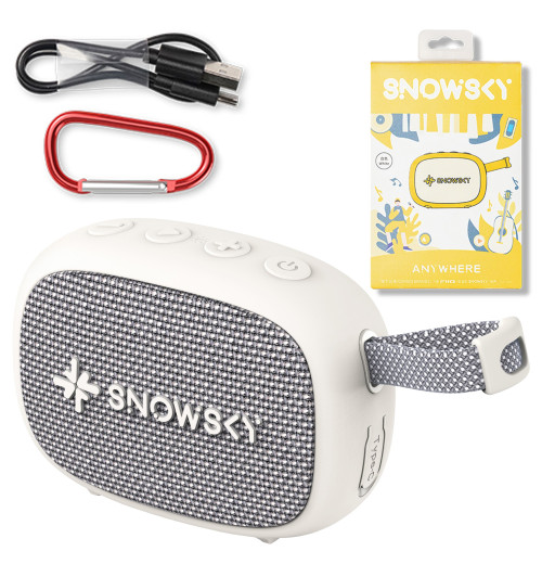 FiiO Snowsky Anywhere - Przenośny głośnik bezprzewodowy Bluetooth 5.4 wodoodporny IPX6