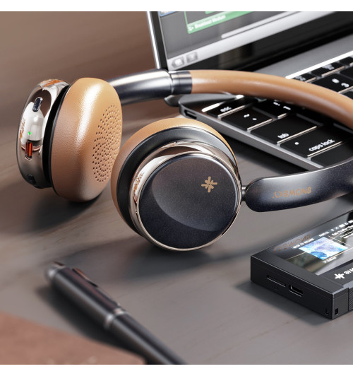 FiiO Snowsky Anytime nauszne słuchawki bezprzewodowe Bluetooth 5.4 z ANC | WYSYŁKA 24h