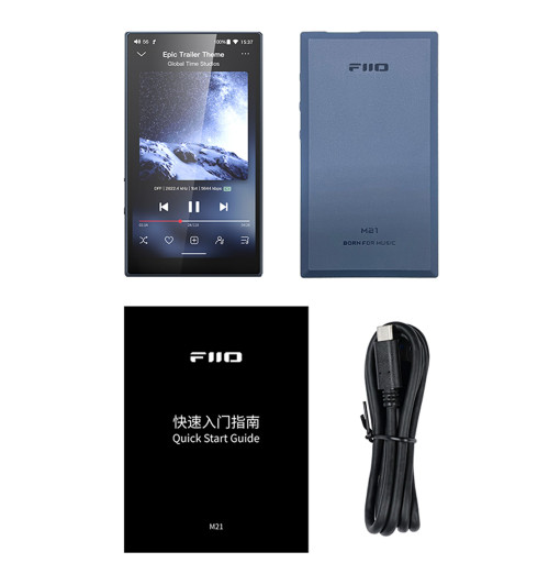 FiiO M21 przenośny odtwarzacz muzyczny Hi-Res z Android 13 i Bluetooth 5.0 | WYSYŁKA 24h
