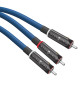 WireWorld Oasis 10 (OSW) - Kabel subwooferowy typu Y 1x RCA - 2x RCA