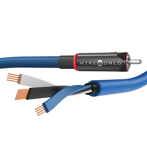 WireWorld Oasis 10 (OSW) - Kabel subwooferowy typu Y 1x RCA - 2x RCA