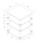 NorStone STÄBBL HIFI - Modułowy stolik RTV Hi-Fi Audio