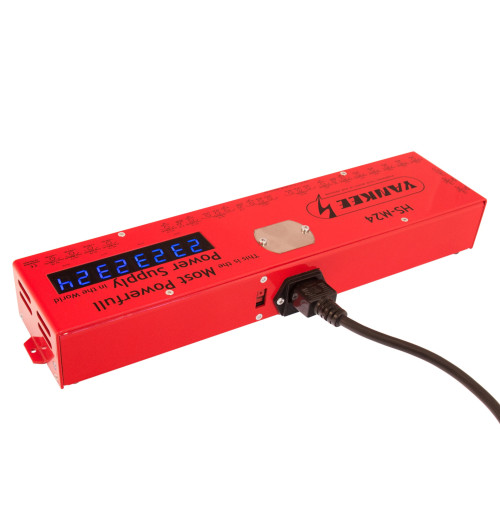 Yankee HS-M24 - Profesjonalny zasilacz z 18 w pełni odseparowanymi sekcjami do efektów gitarowych