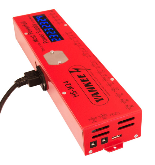 Yankee HS-M24 - Profesjonalny zasilacz z 18 w pełni odseparowanymi sekcjami do efektów gitarowych