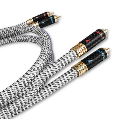 Ricable Invictus Signal Reference - Kabel interkonekt stereo audio 2x RCA-2x RCA