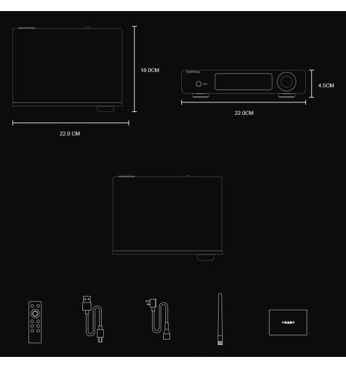 Topping D90 III Discrete przetwornik cyfrowo-analogowy DAC HiFi | WYSYŁKA 24h