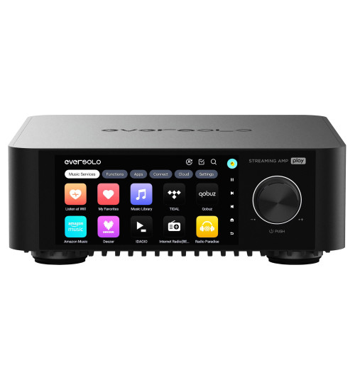 EverSolo Play - Wzmacniacz zintegrowany stereo / streamer Wi-Fi Bluetooth 5.3