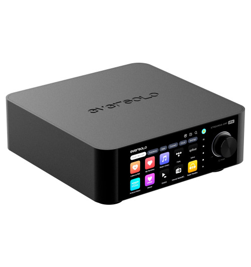 EverSolo Play wzmacniacz zintegrowany stereo / streamer Wi-Fi Bluetooth 5.3 | WYSYŁKA 24h