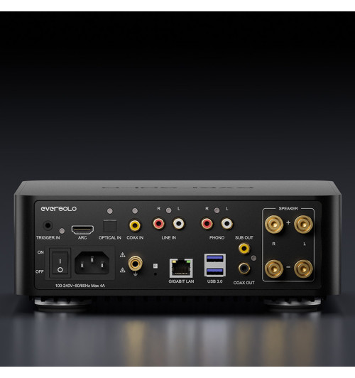 EverSolo Play wzmacniacz zintegrowany stereo / streamer Wi-Fi Bluetooth 5.3 | WYSYŁKA 24h