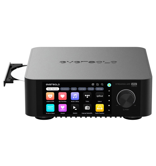EverSolo Play CD Edition wzmacniacz stereo z odtwarzaczem CD i strumieniowym | WYSYŁKA 24h